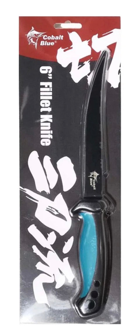 Conbalt Blue Pioneer Fillet knife 6"