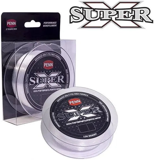 PENN Super X Clear Monofilament 600m