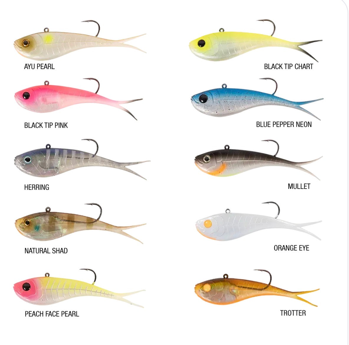 Berkley Shimma Vector Vibe Lure - 85mm & 100mm