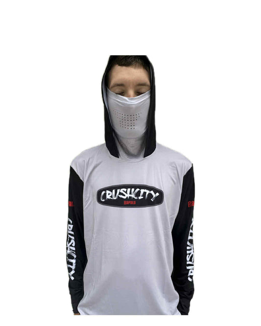 Rapala Crush City Hooded Long Sleeve Fishing Shirt